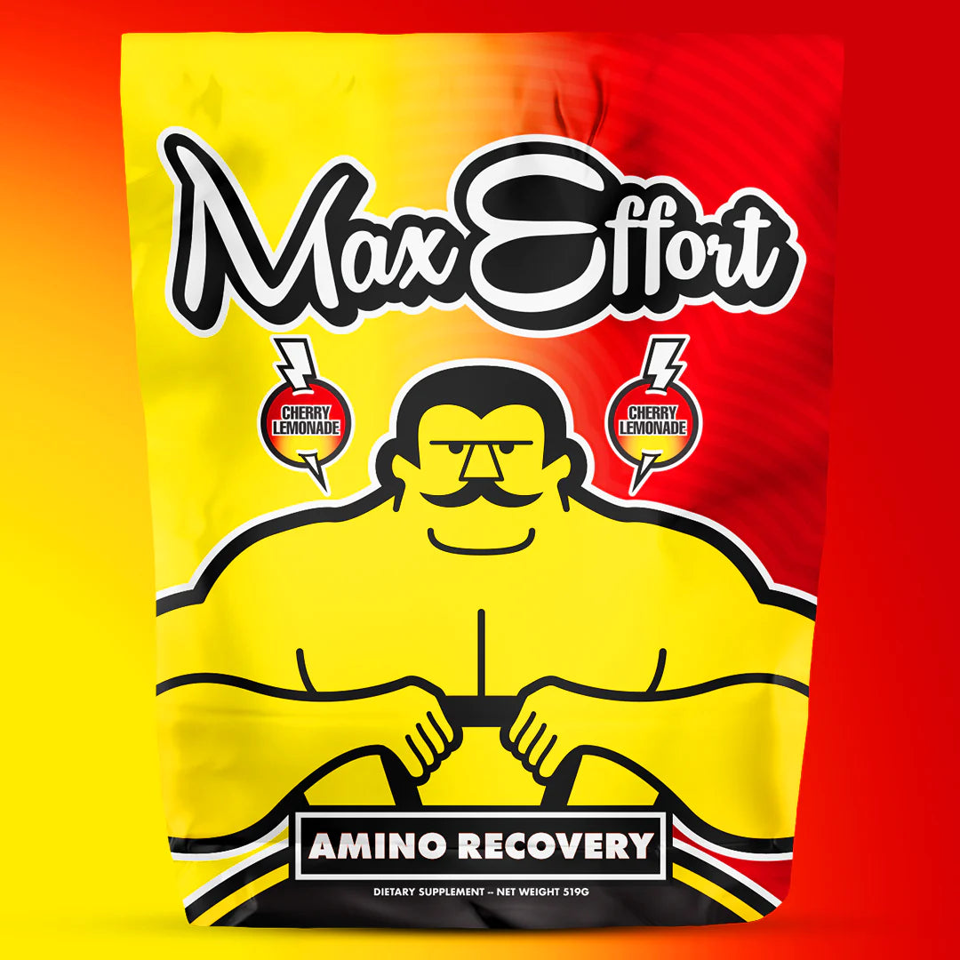 Max Effort Amino Recovery Cherry Lemonade Thekhangoway