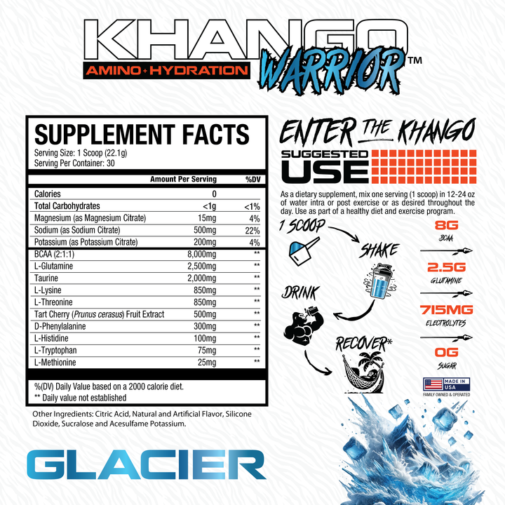 Khango Warrior Amino - Glacier