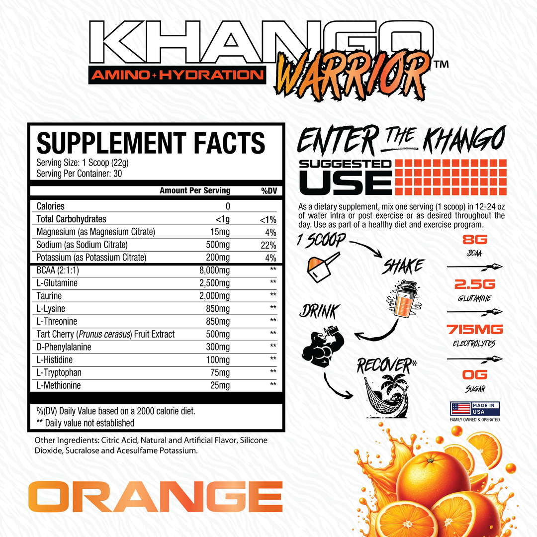 Khango Warrior Amino - Orange